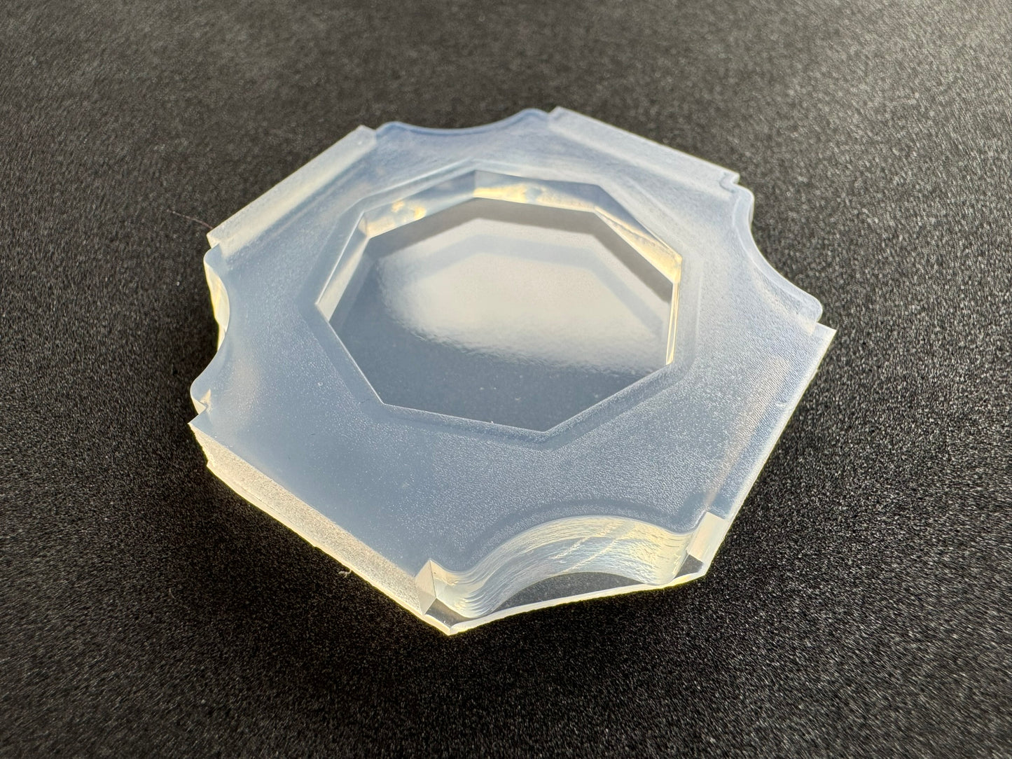30mm「八角形プレート」レジン用モールド