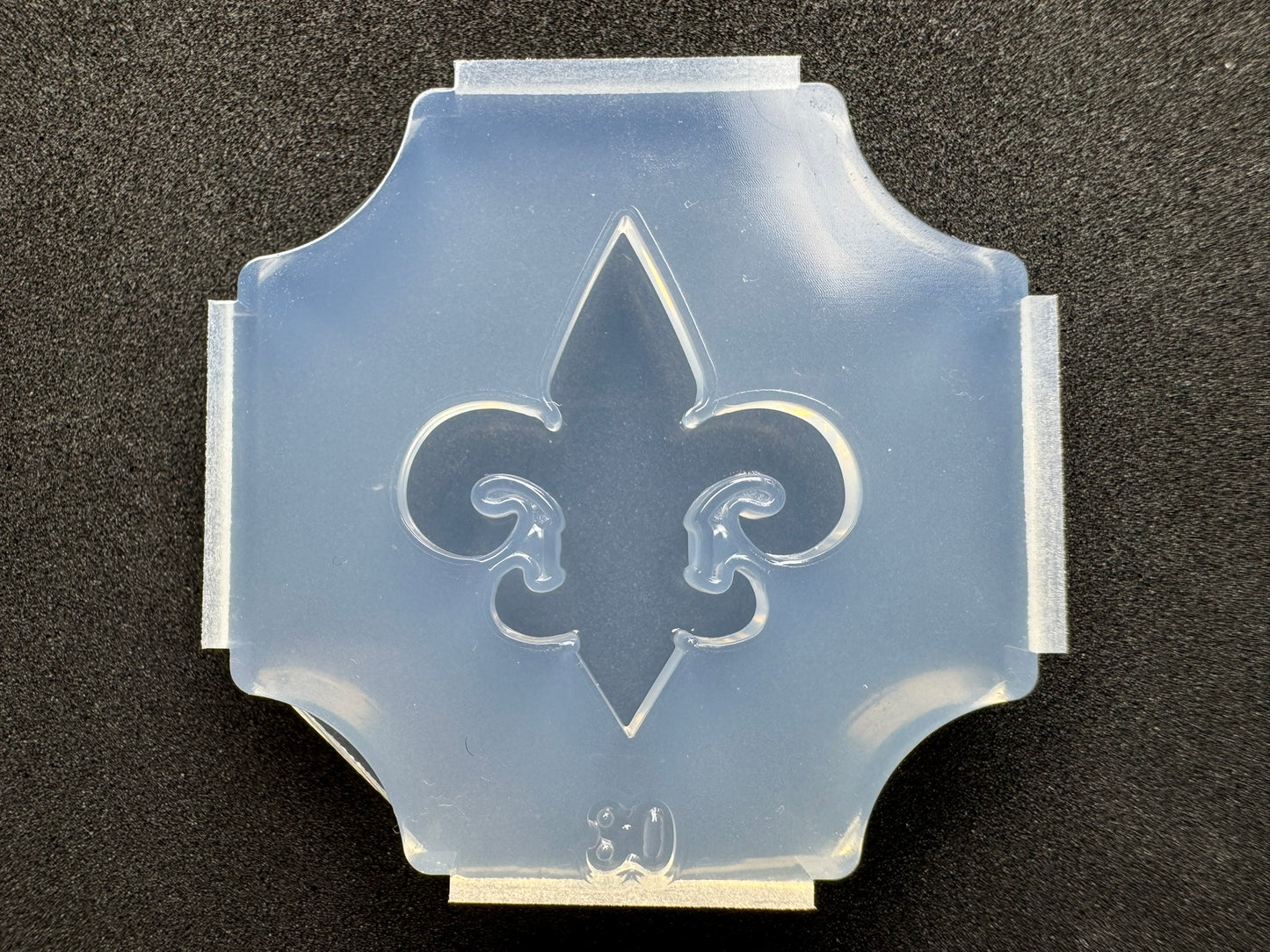 30mm「フルール・ド・リス」レジン用モールド
