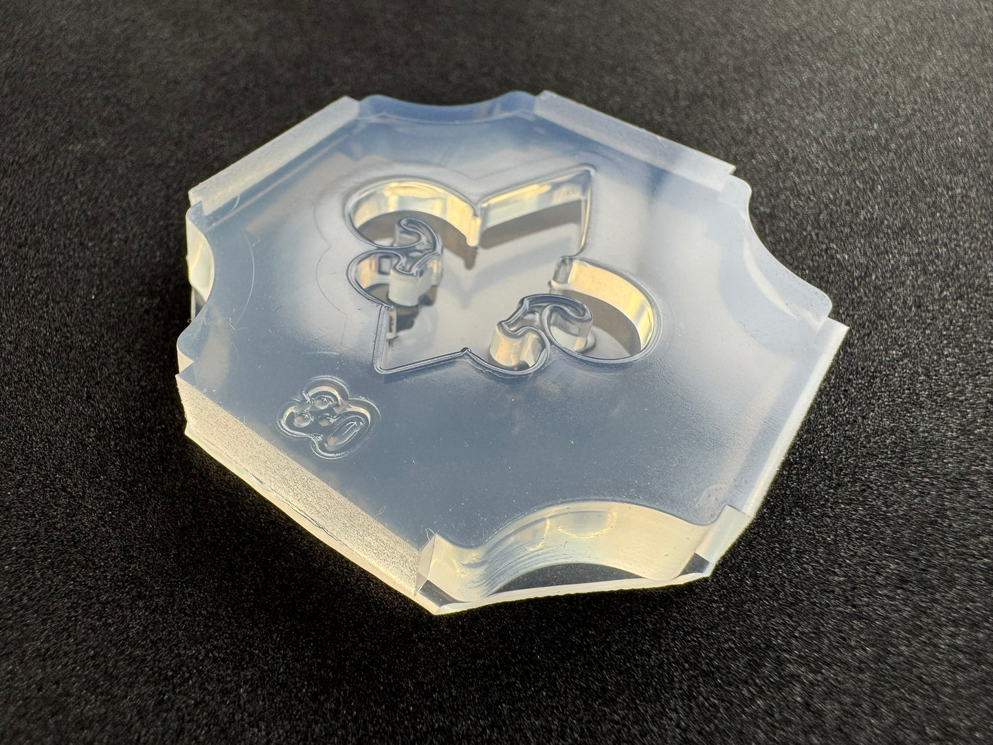 30mm「フルール・ド・リス」レジン用モールド