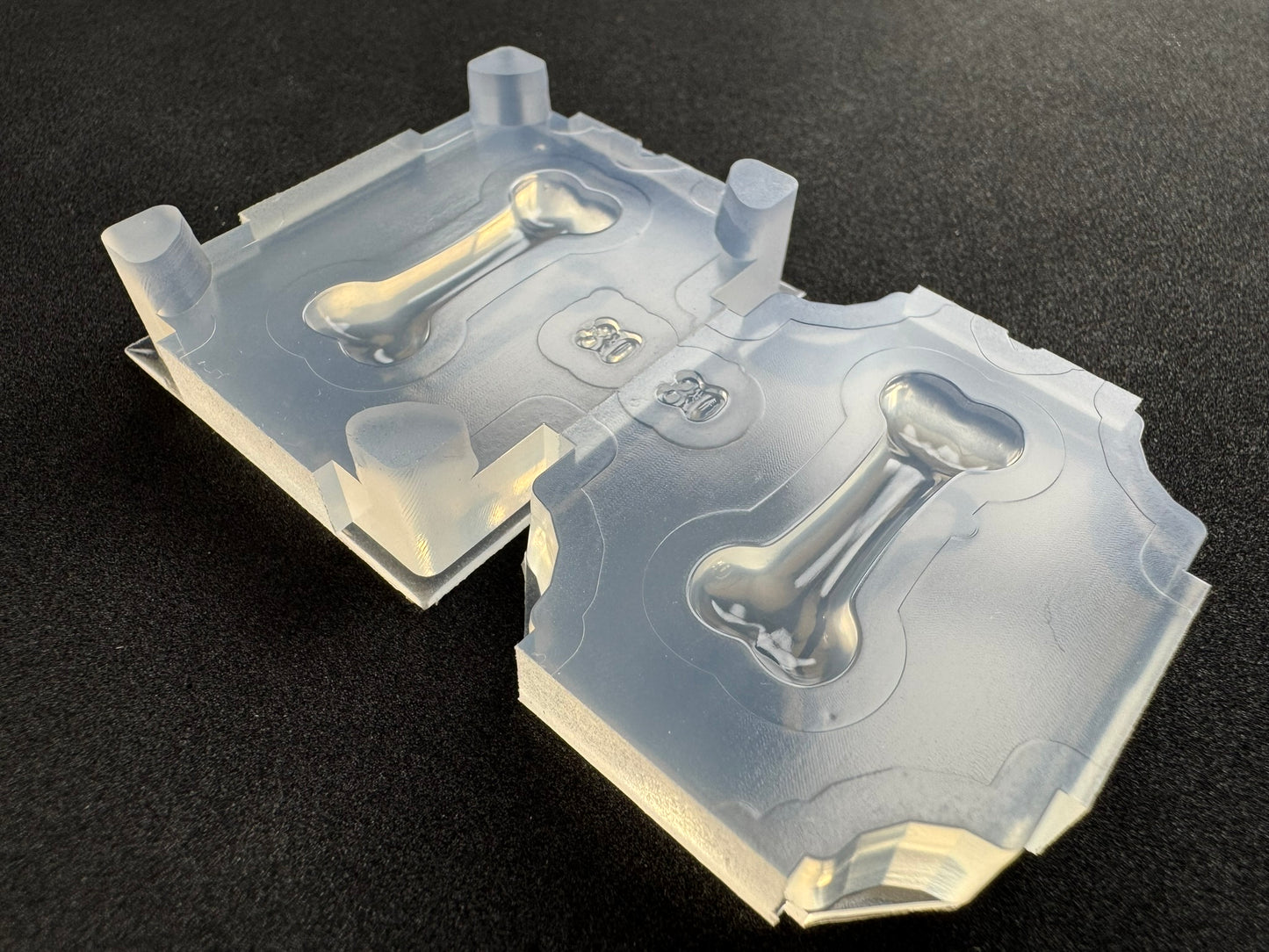 30mm「骨」レジン用モールド