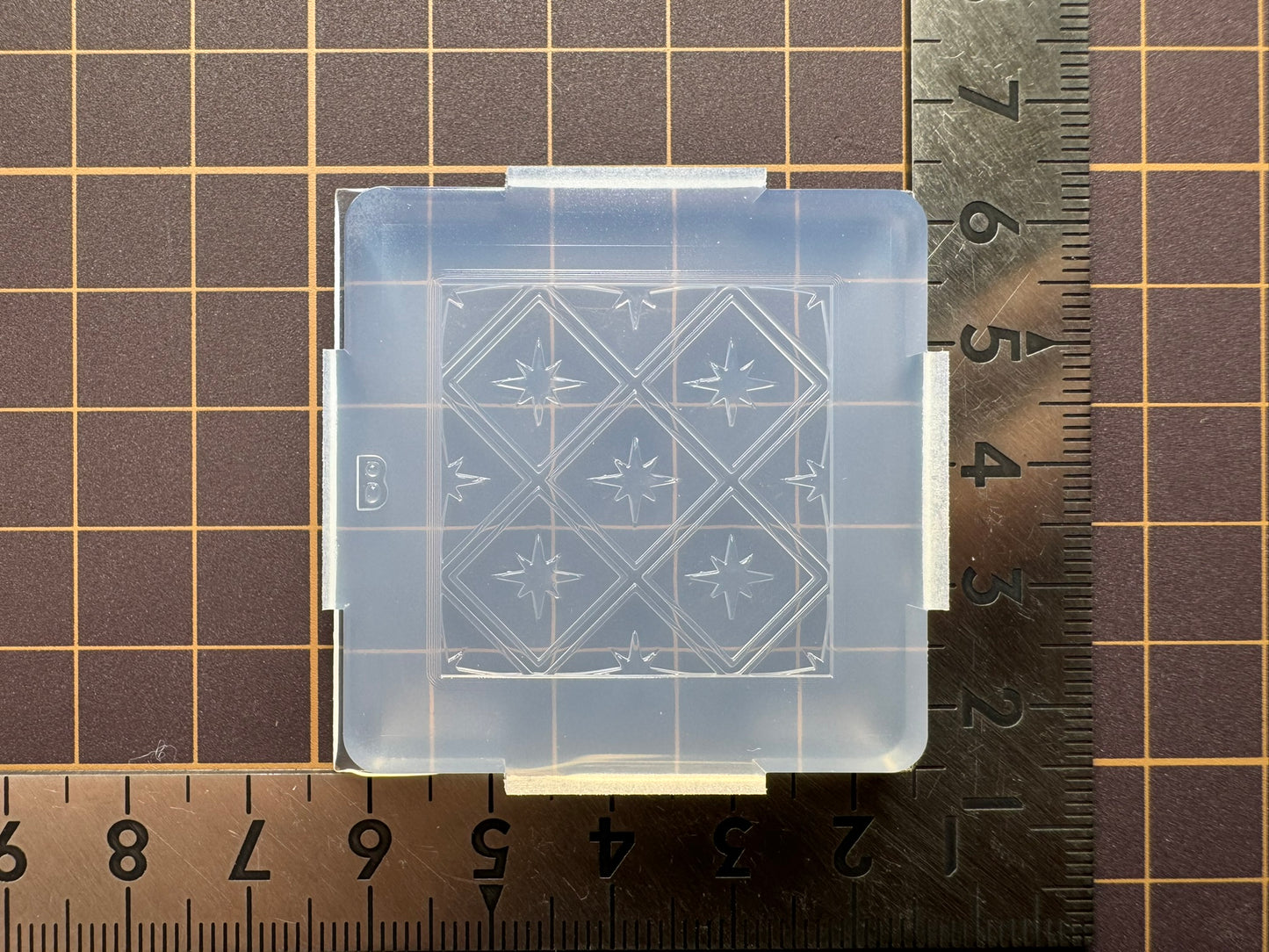 「切子模様B」レジン用モールド