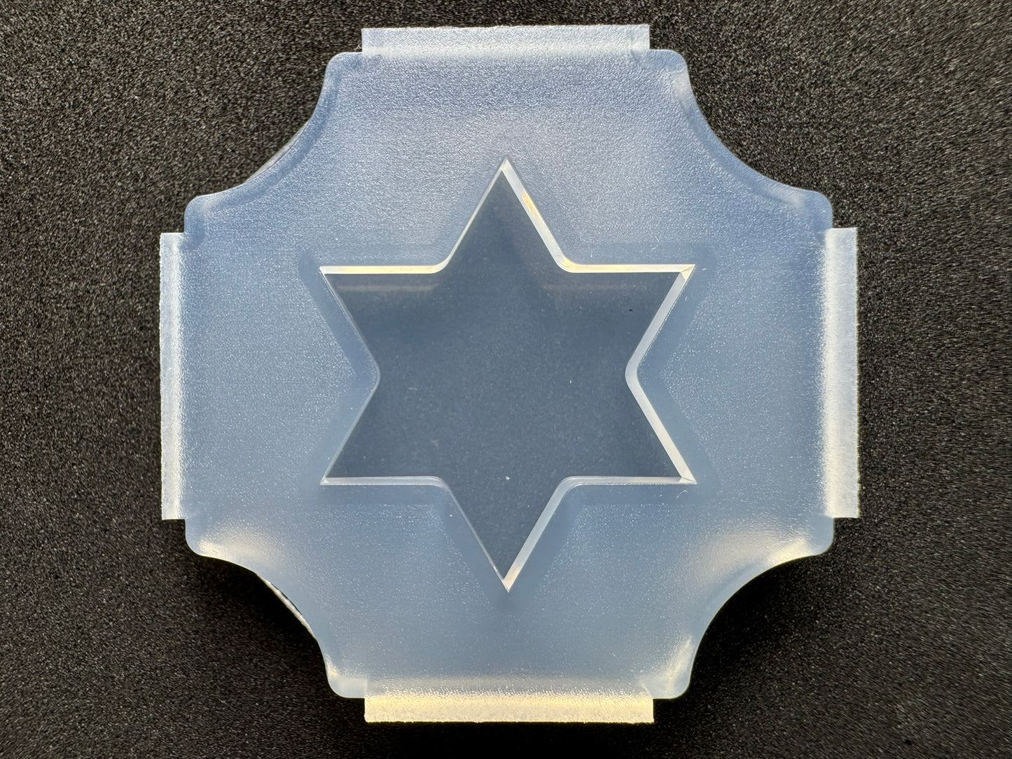 30mm「六芒星プレート」レジン用モールド