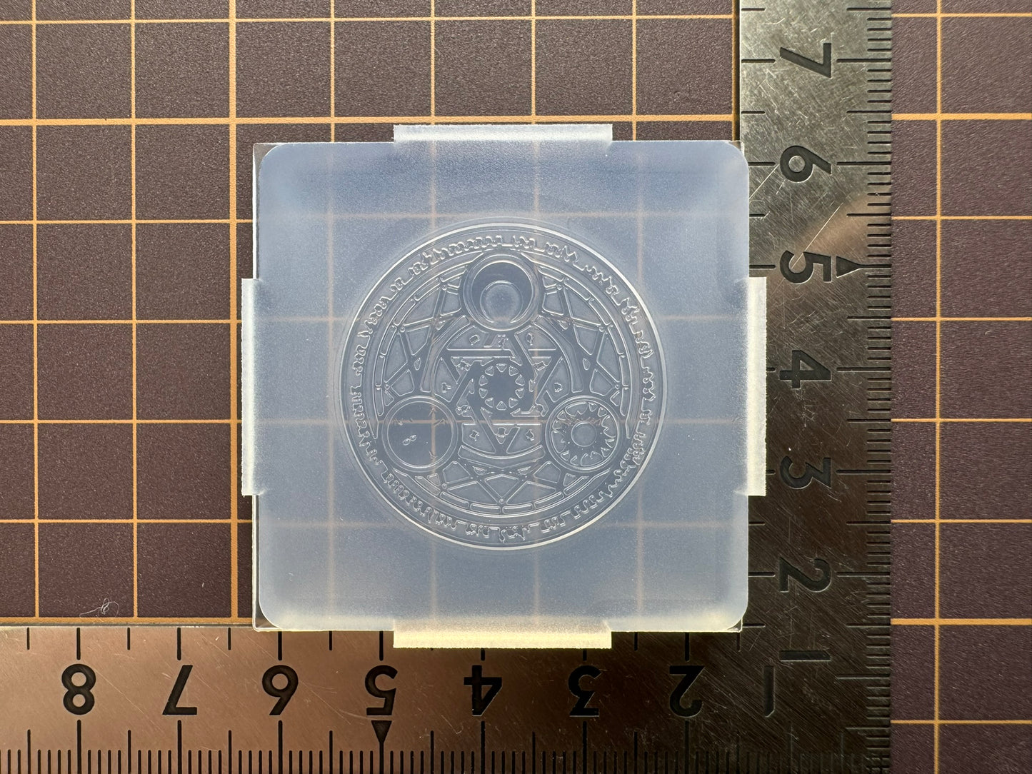 「魔方陣模様B」レジン用モールド