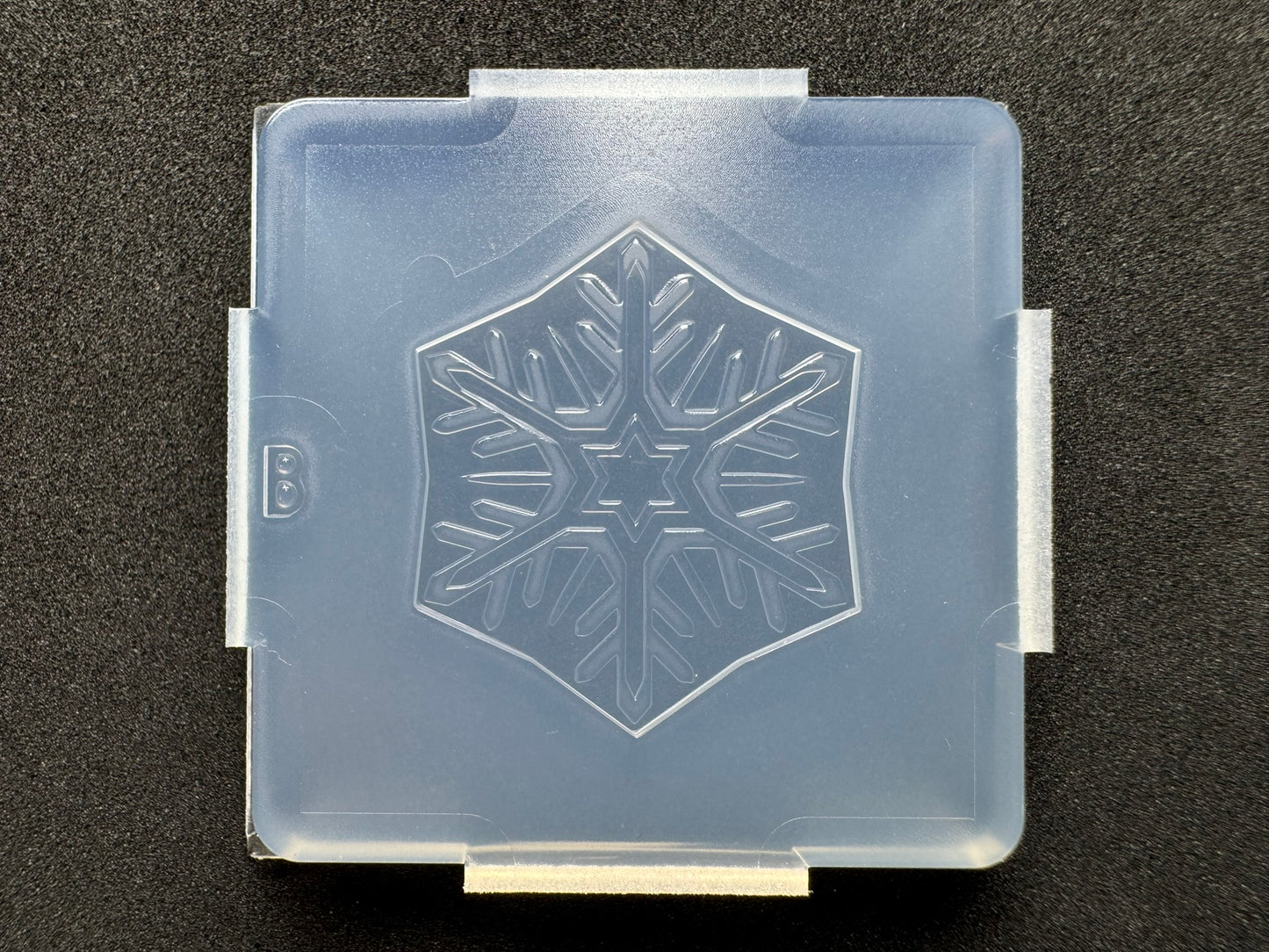 「雪の結晶模様B」レジン用モールド