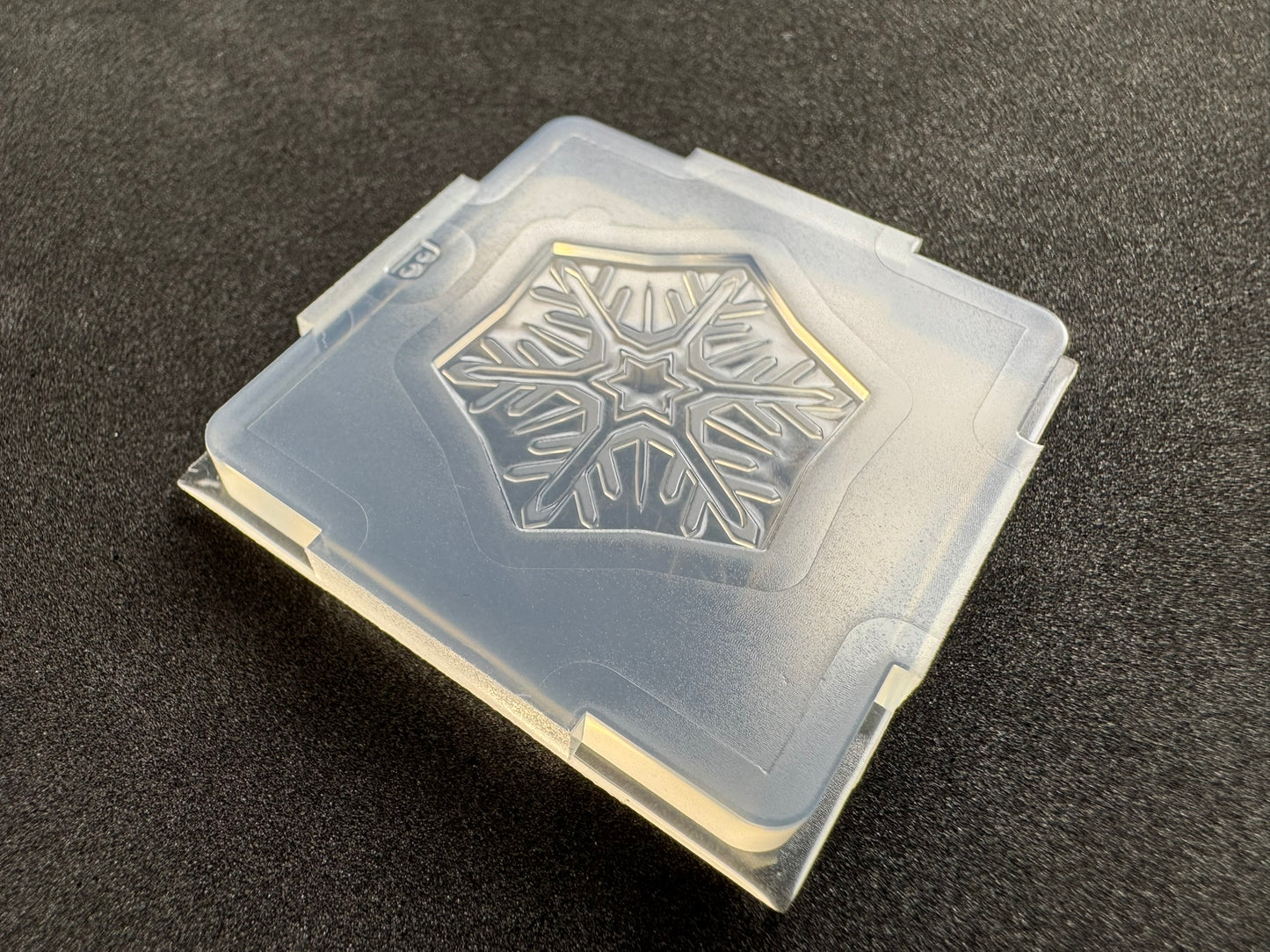 「雪の結晶模様B」レジン用モールド