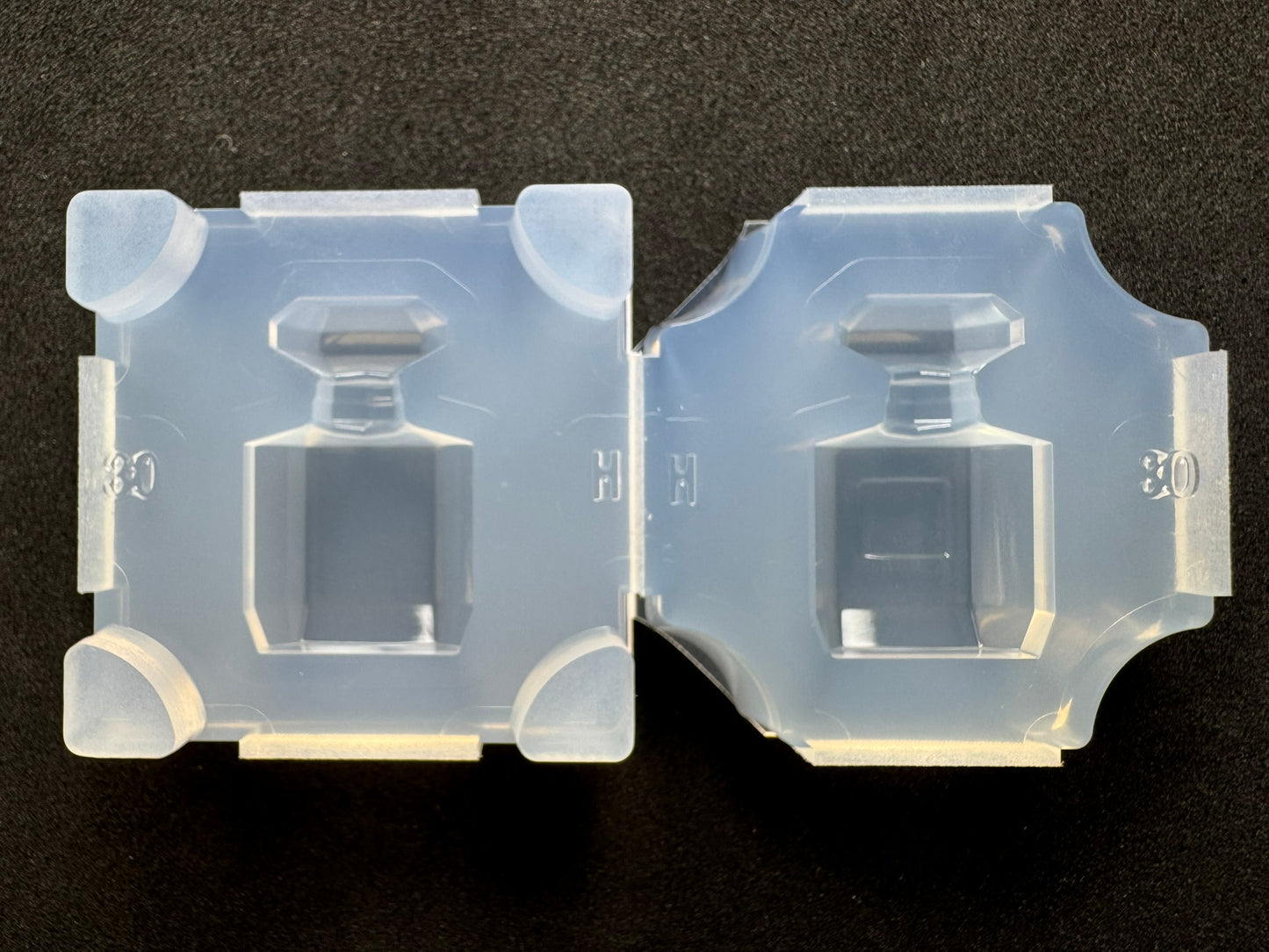 30mm「香水瓶H」レジン用モールド