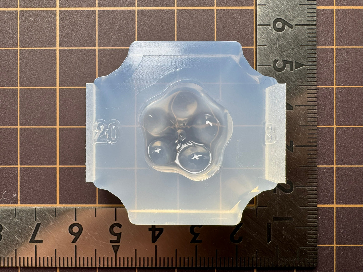 20mm「和菓子（梅B）」レジン用モールド