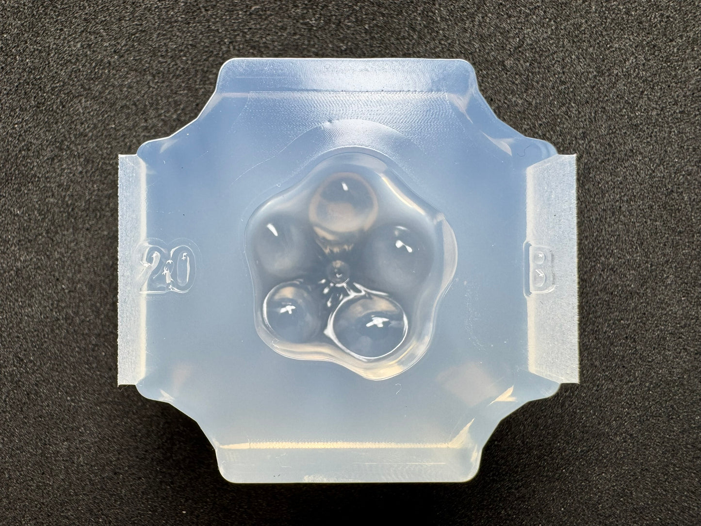20mm「和菓子（梅B）」レジン用モールド