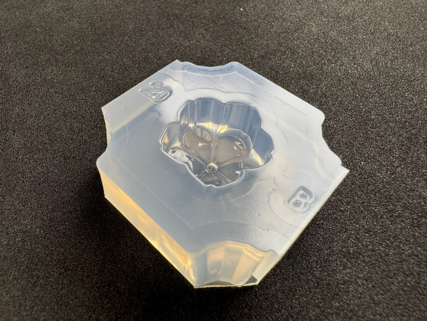 20mm「和菓子（桜B）」レジン用モールド