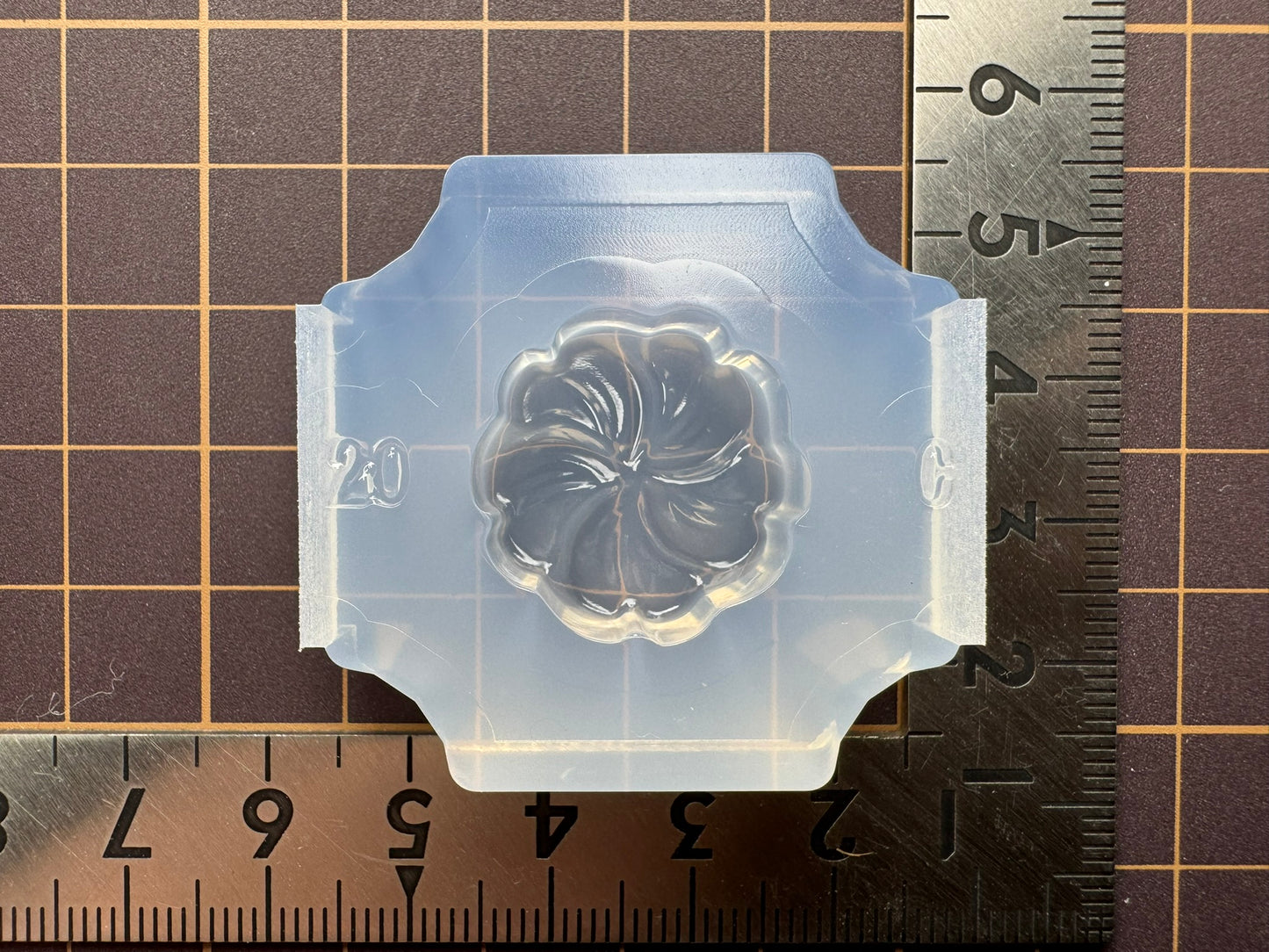 20mm「和菓子（桜C）」レジン用モールド
