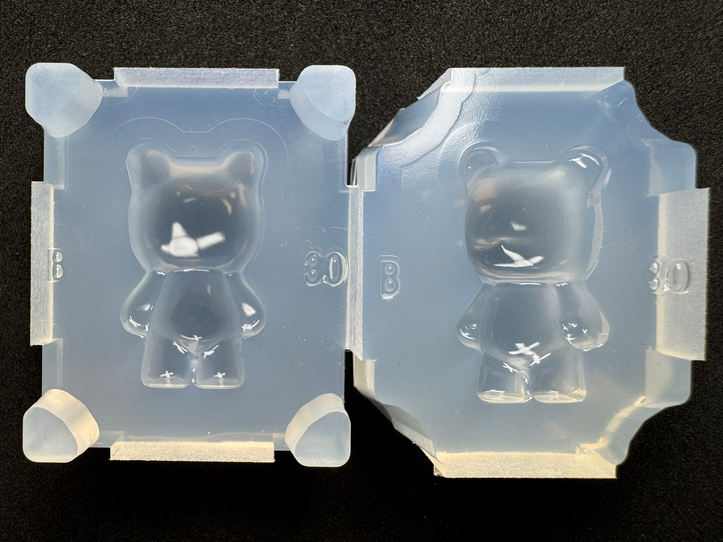 30mm「くまグミB」レジン用モールド