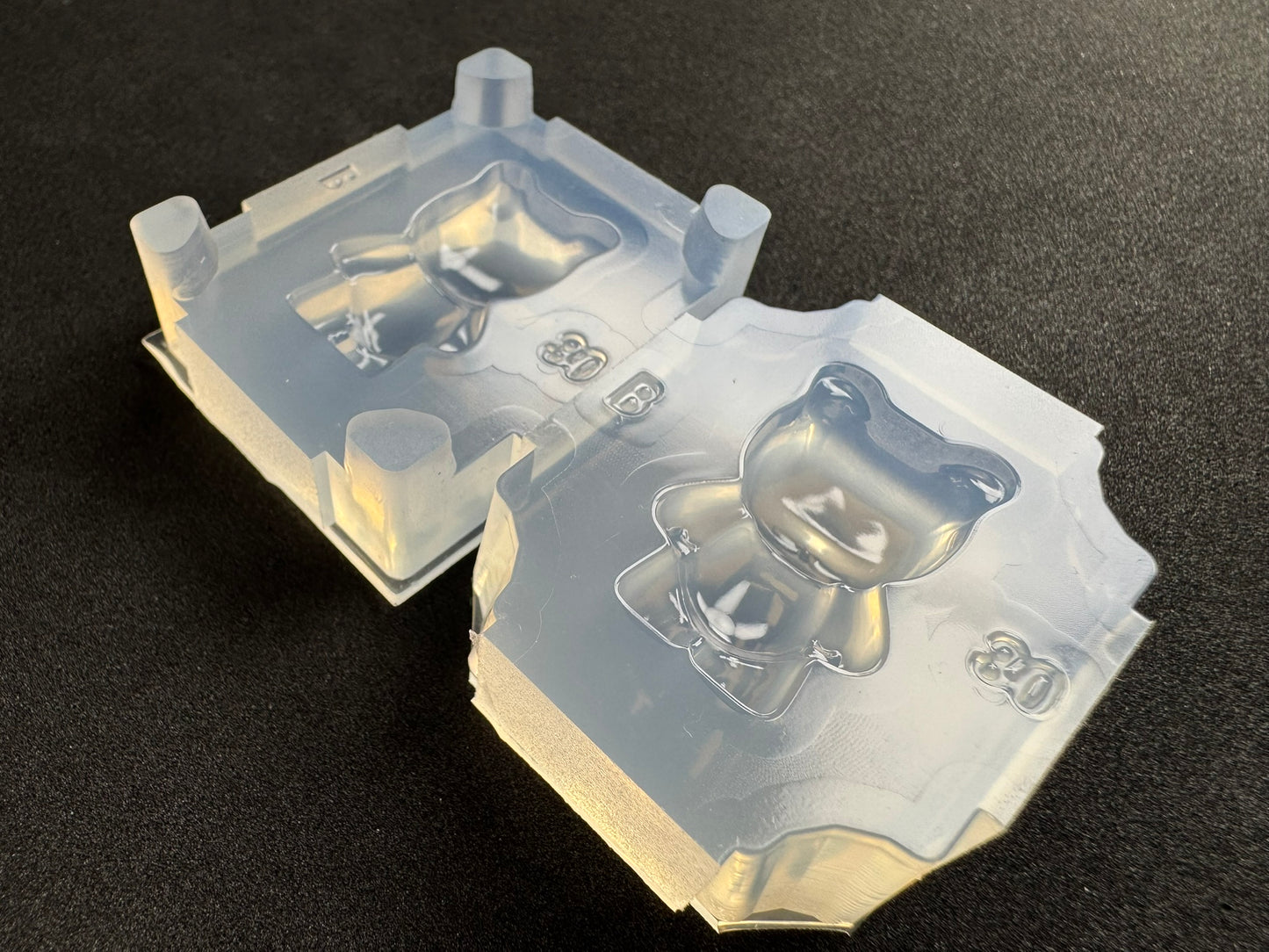 30mm「くまグミB」レジン用モールド