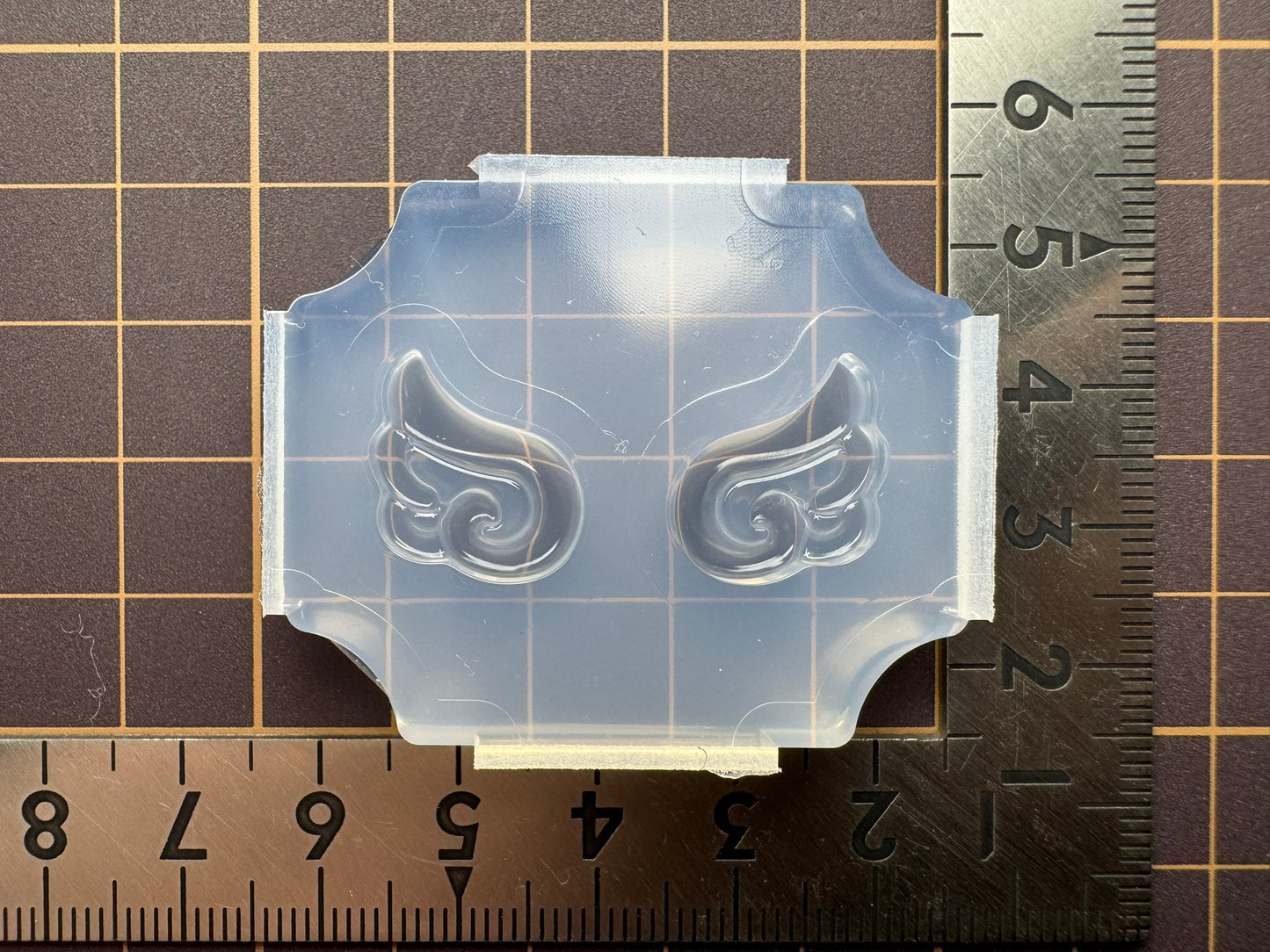 15mm「デフォルメ翼A」レジン用モールド