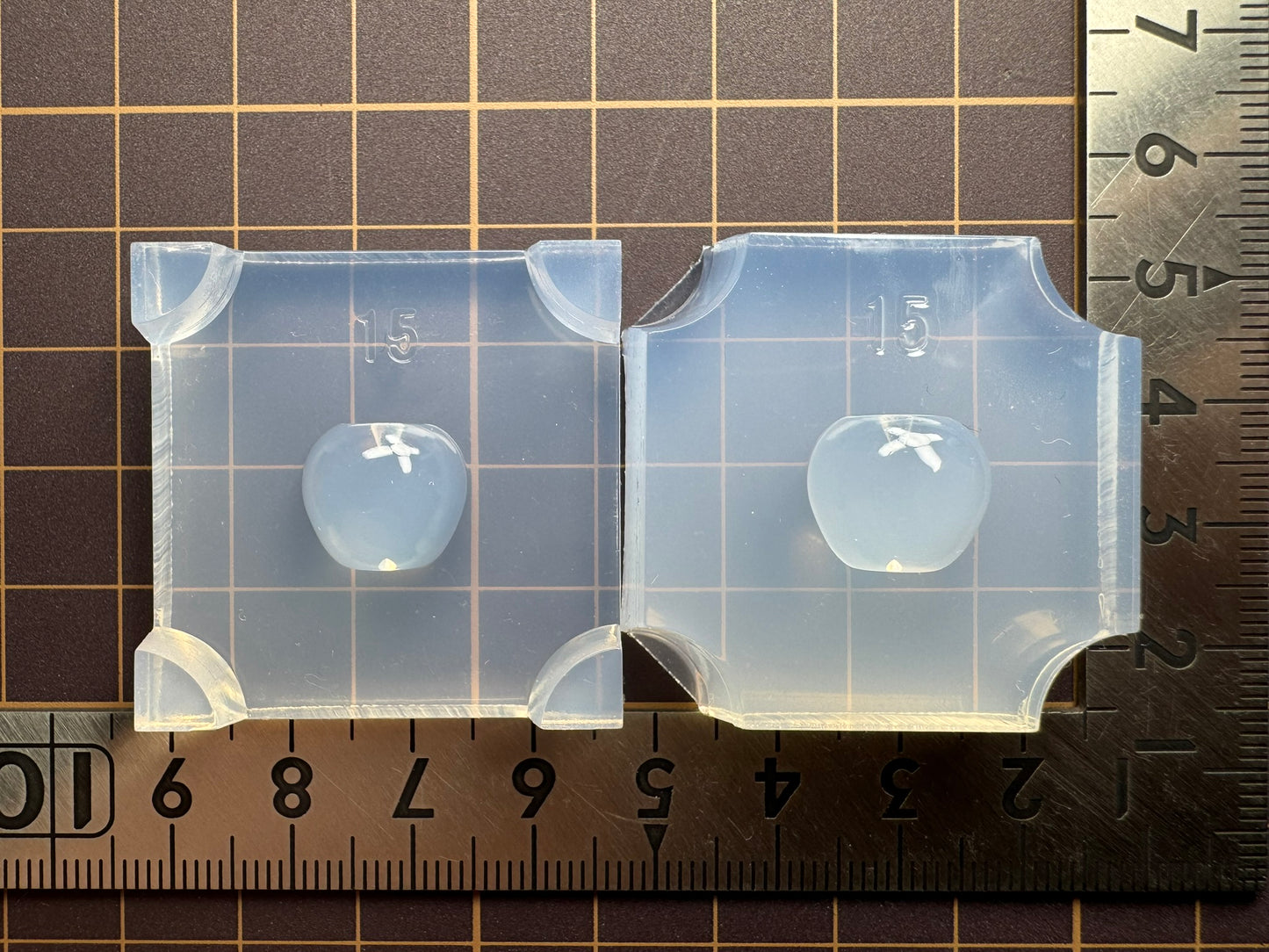 15mm縦割りりんご用　枠作成モールド