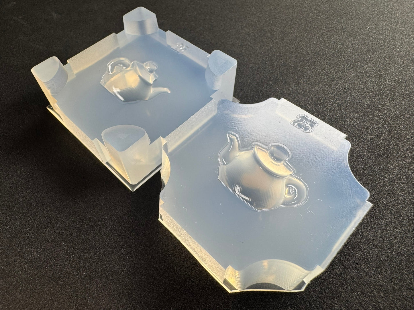 「ティーポットA」レジン用モールド