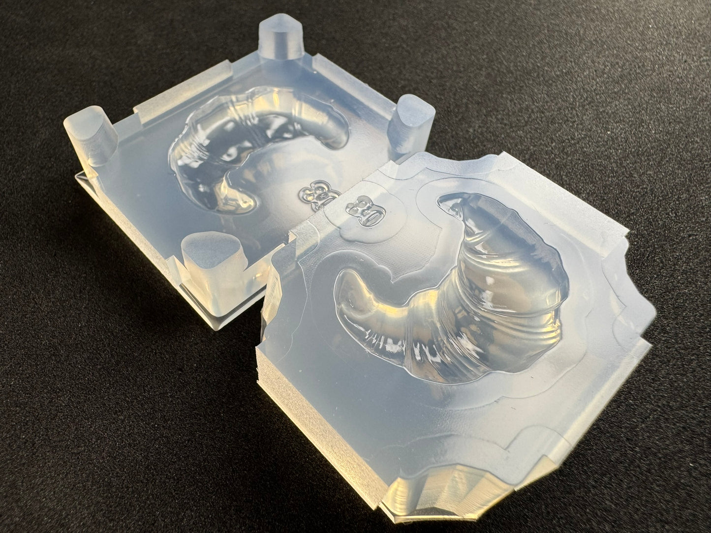 30mm「クロワッサン」レジン用モールド
