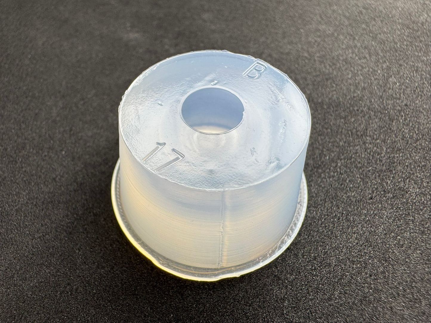 17mm「一体型リンゴB」レジン用モールド