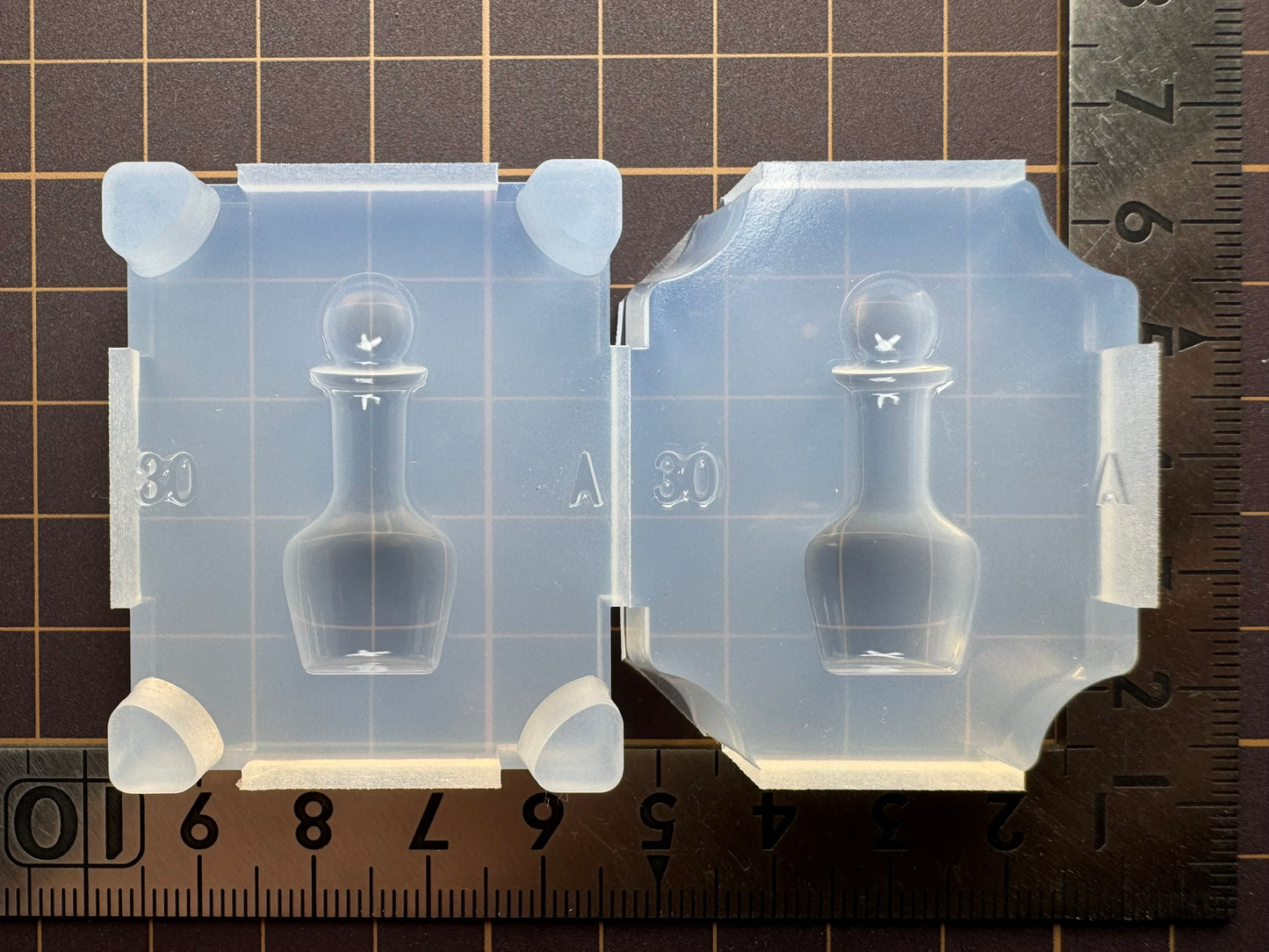 30mm「ポーションボトルA」レジン用モールド