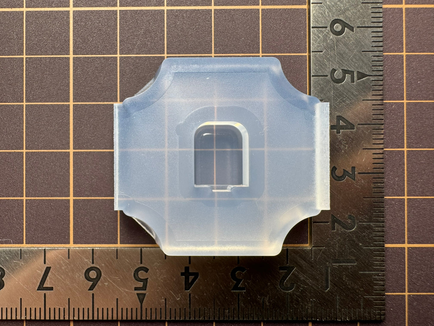 12mm「ハロウィンお墓（墓標）」レジン用モールド