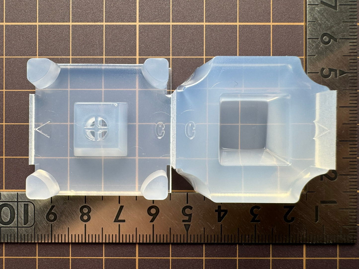 「キーキャップC」レジン用モールド