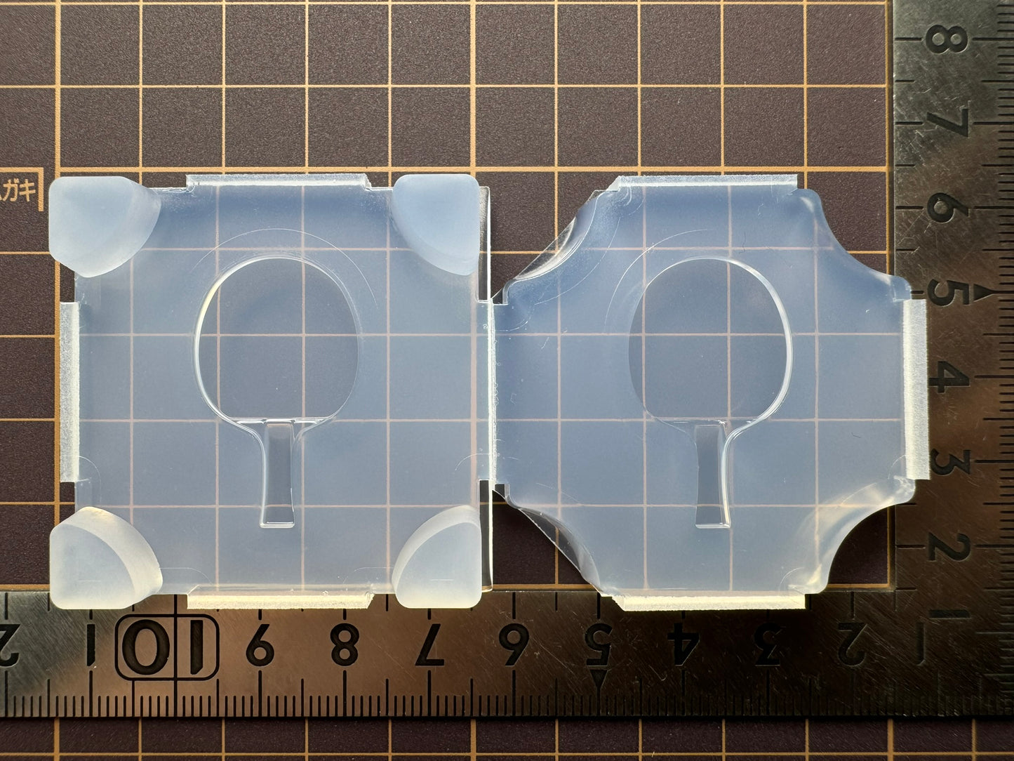 30mm「卓球ラケット」レジン用モールド