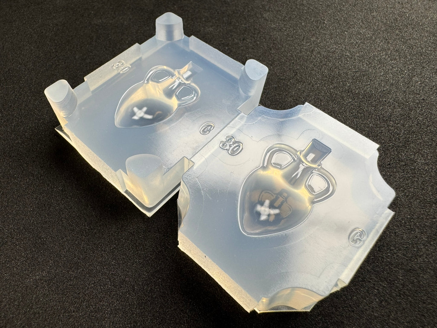 30mm「ポーションボトルC」レジン用モールド