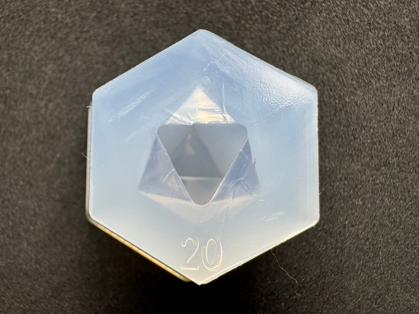 20mm「一体型正二十面体」レジン用モールド