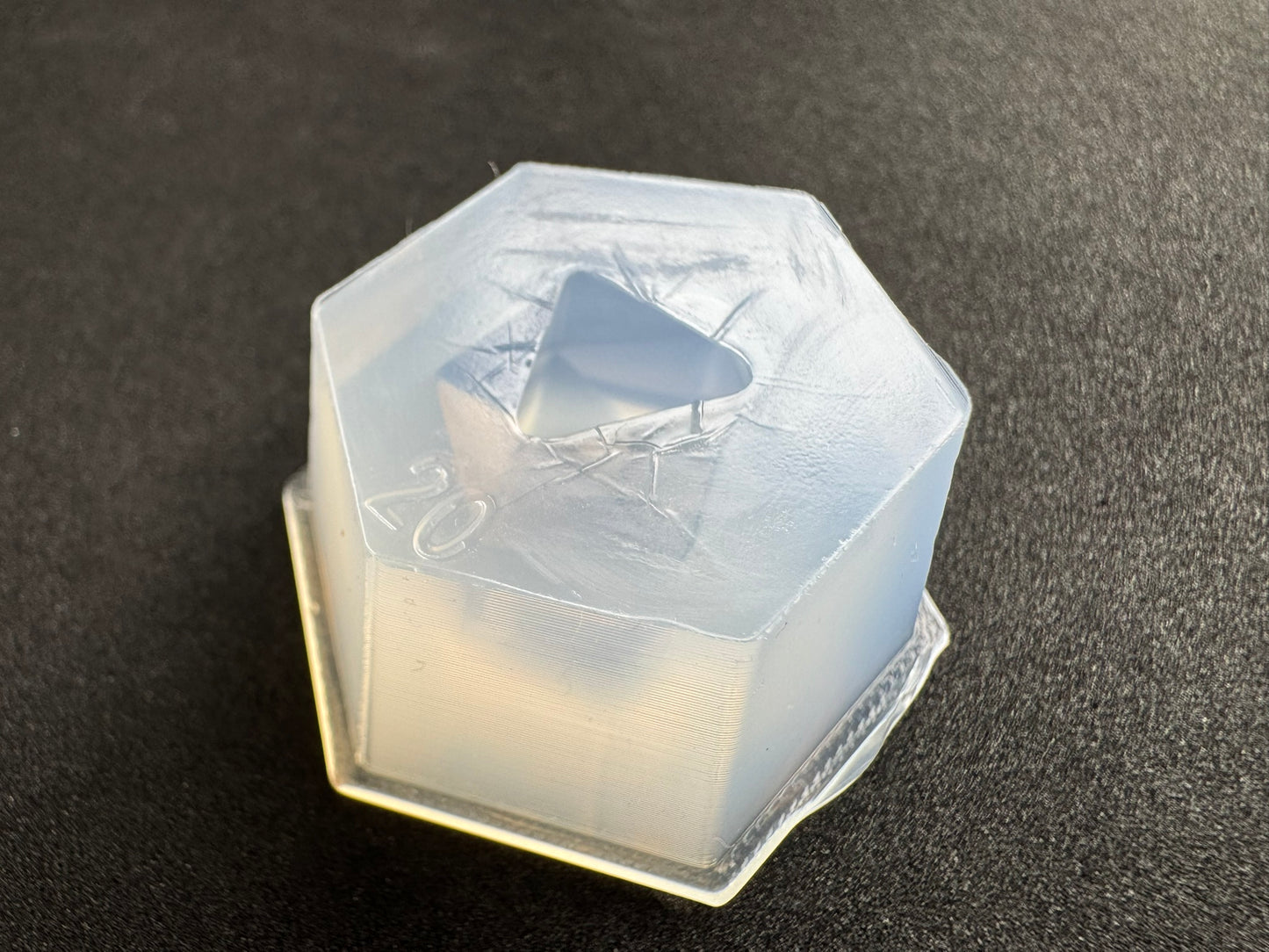20mm「一体型正二十面体」レジン用モールド