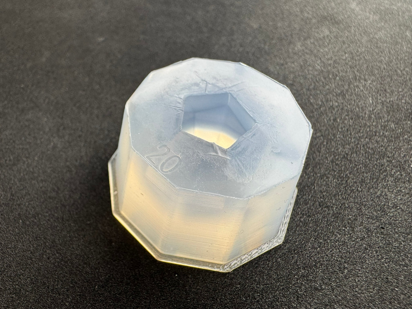 20mm「一体型正十二面体」レジン用モールド