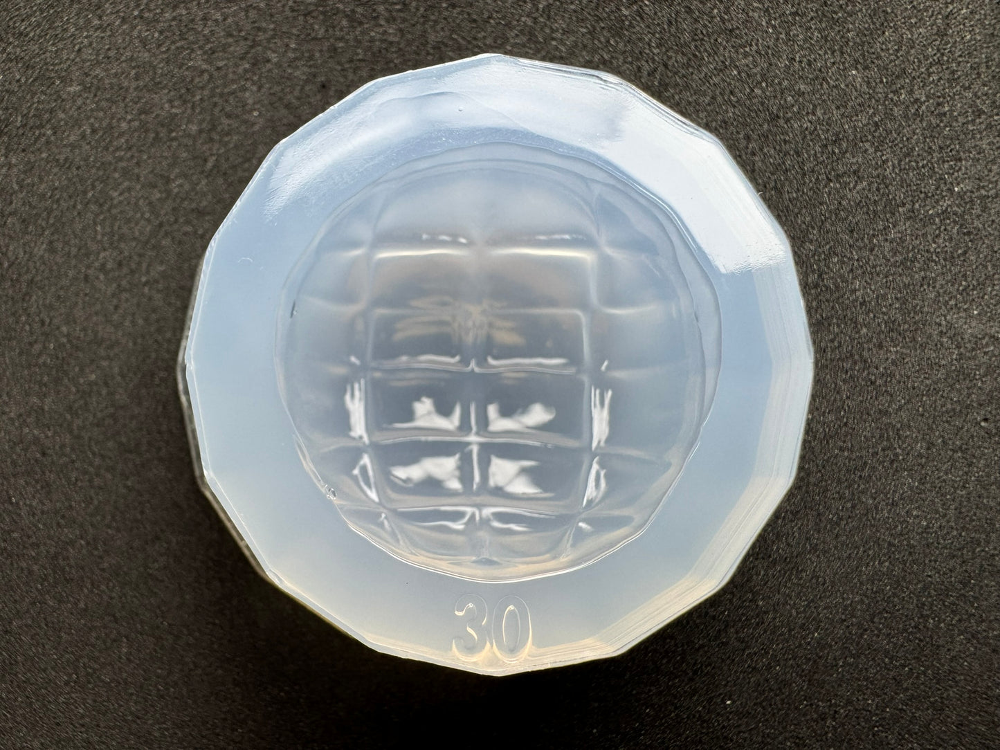 30mm「メロンパン」レジン用モールド