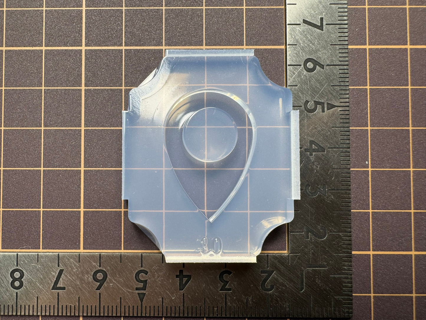 30mm「マップピン」レジン用モールド