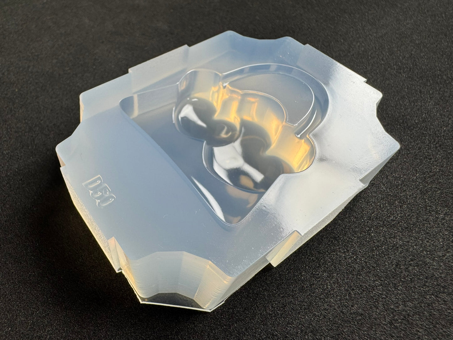 50mm「ハンドバッグD」レジン用モールド