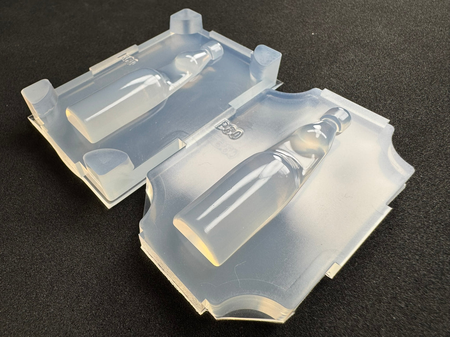 Bタイプ　60mmラムネ瓶用　枠作成モールド