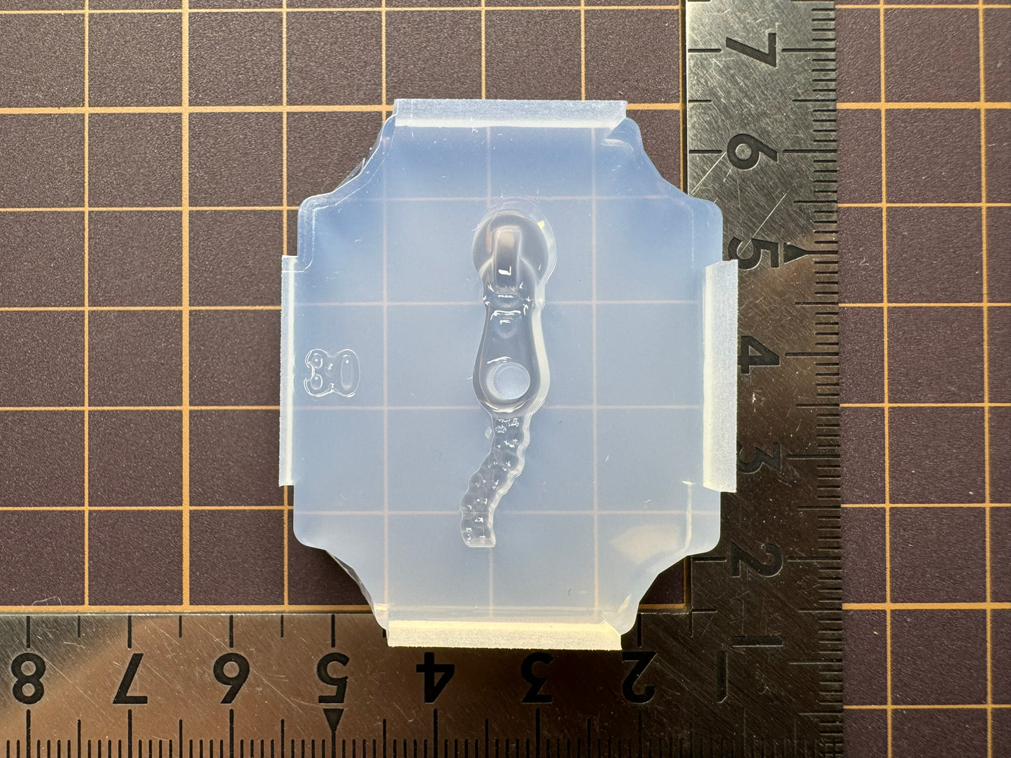 30mm「ファスナー」レジン用モールド
