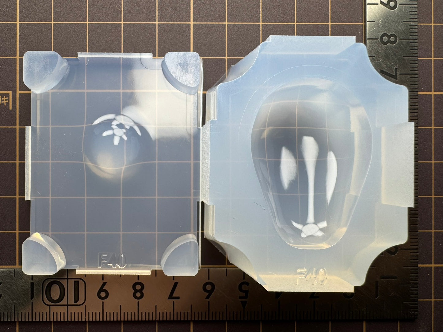 40mm「ウォーリーストーンF」レジン用モールド