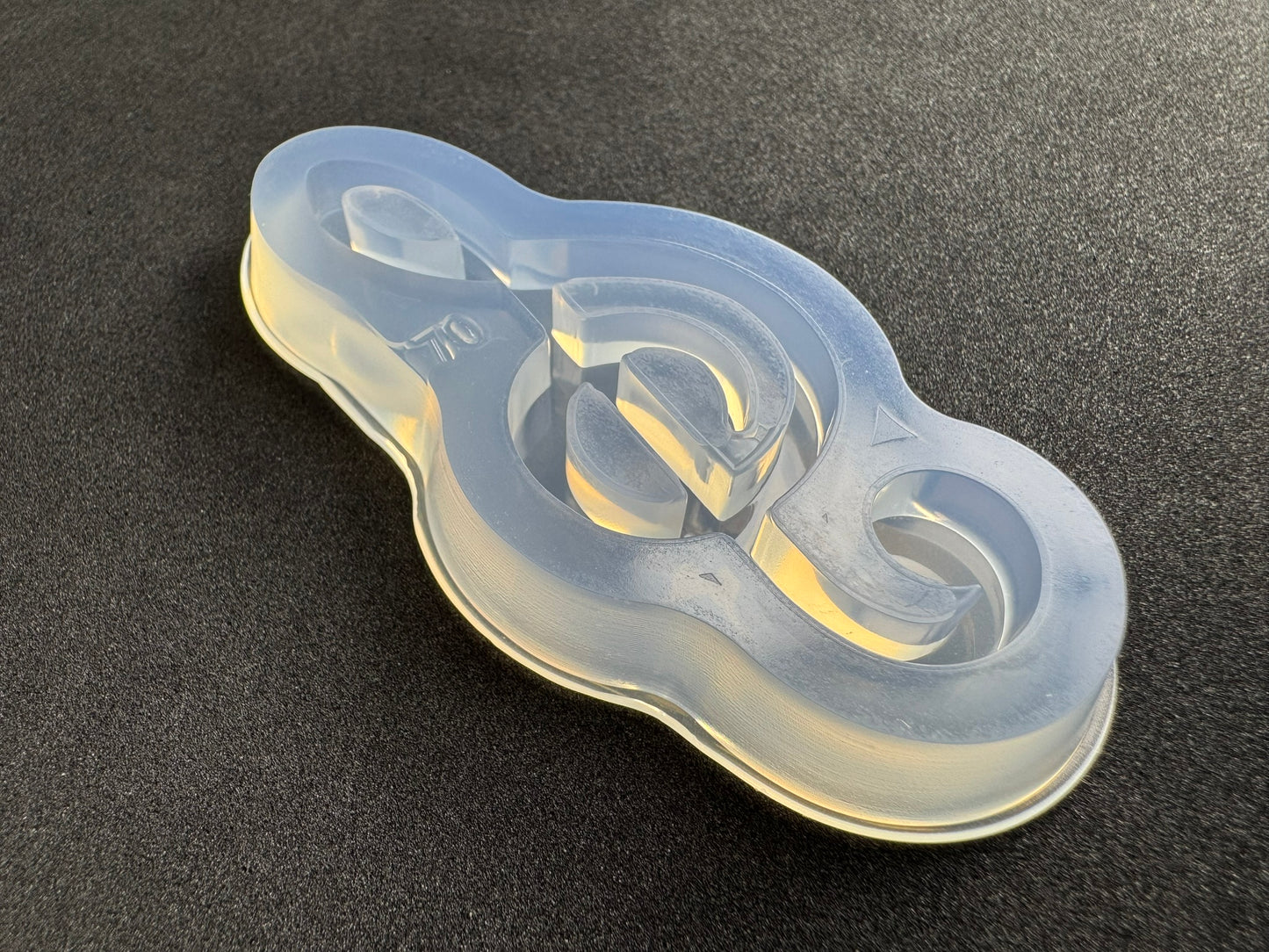 70mm「ト音記号」レジン用モールド