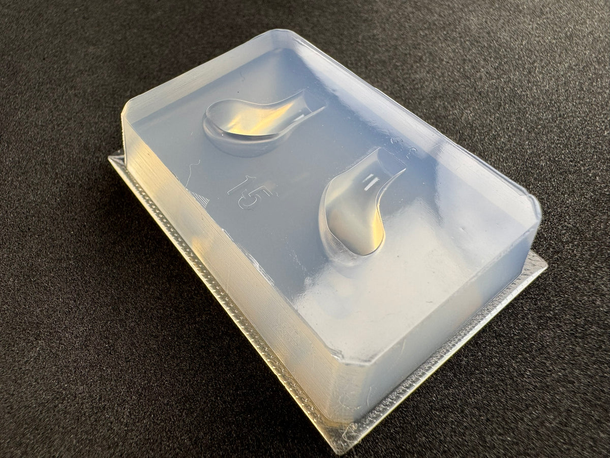 15mm「デフォルメ足」レジン用モールド