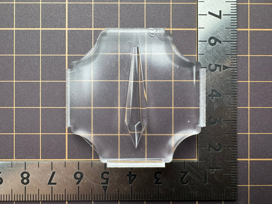 超高強度シリコン「ドロップペンデュラム(表)」レジン用モールド