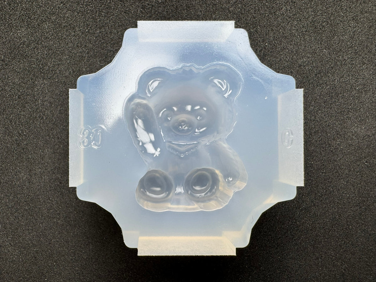 30mm「くまグミC」レジン用モールド