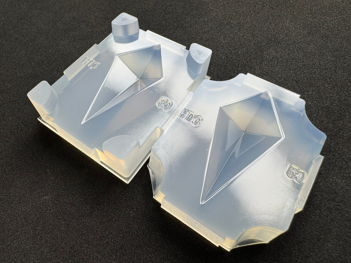 50mm「ひらぺたダイヤC」レジン用モールド