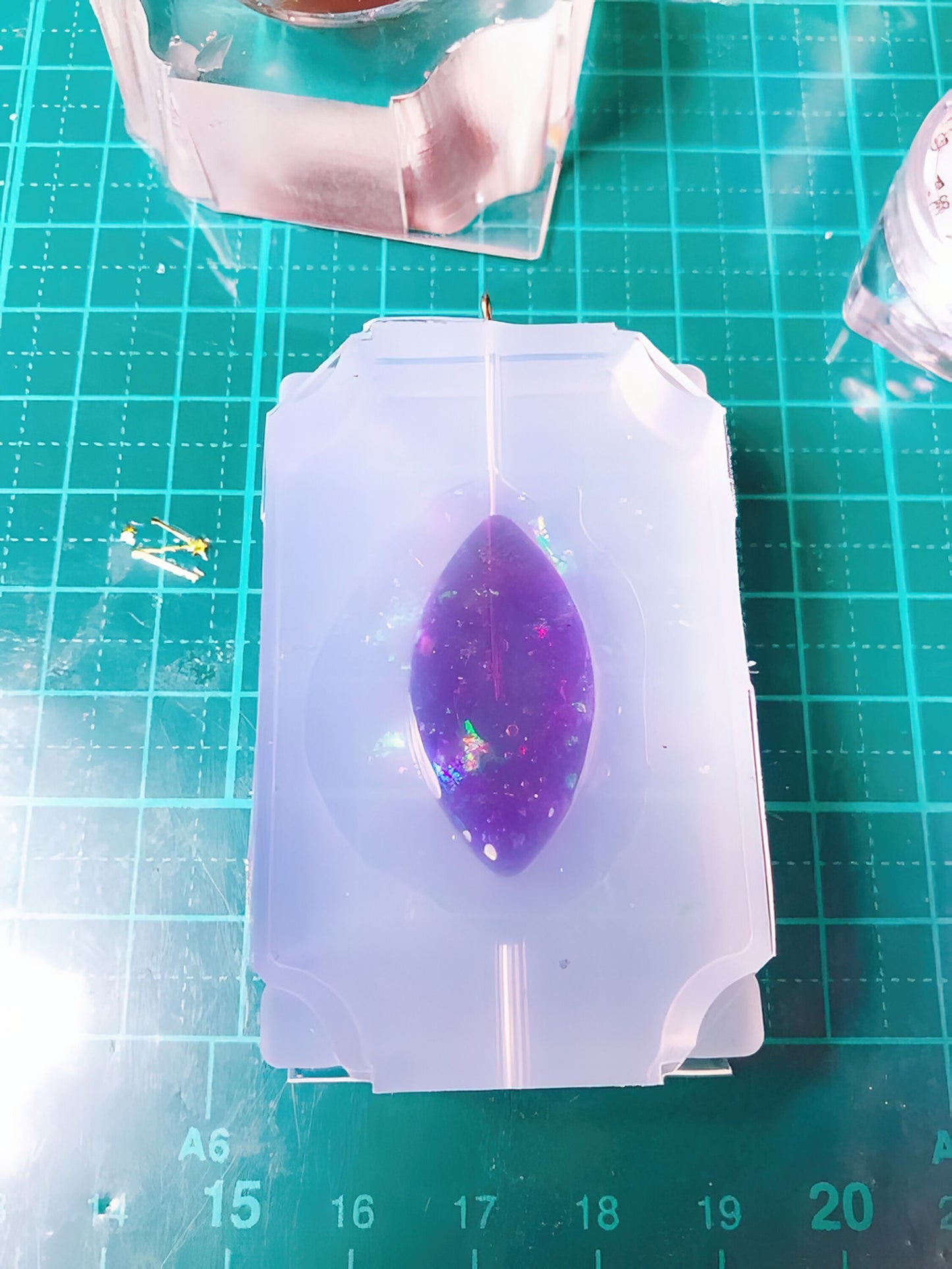 "Horse Eye with Center Line" Resin Mold 