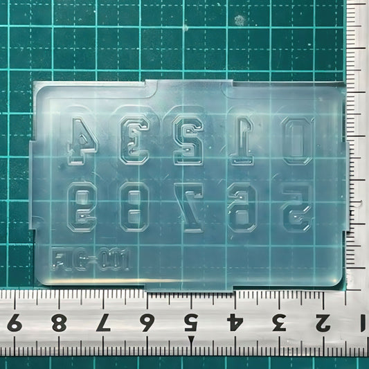FIG-001「数字アソート」レジン用モールド