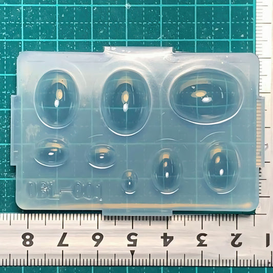 OBL-001「オーバルアソート」レジン用モールド