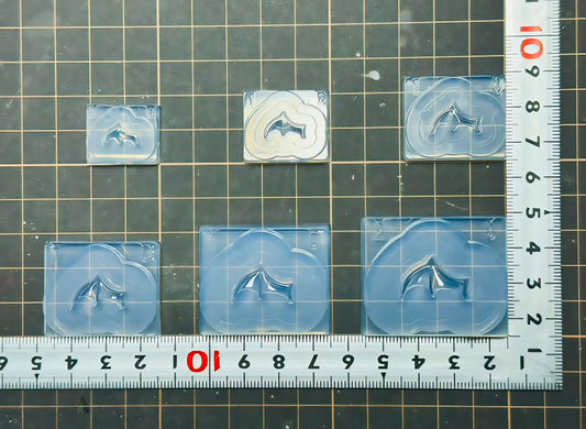 ECO「デフォルメ翼B（左）」レジン用モールド
