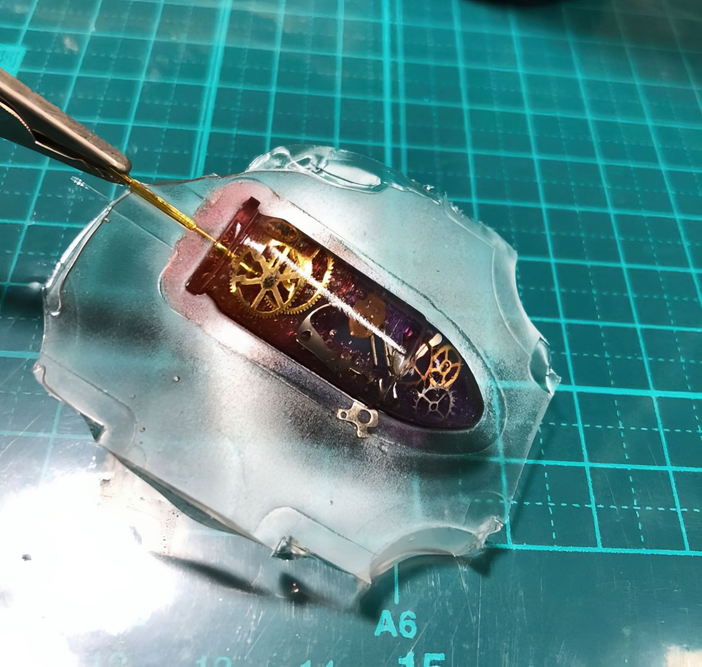 「センターライン付きACP弾」レジン用モールド